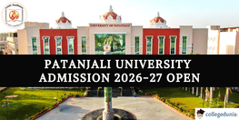 Patanjali University Admission 2026 27 Open